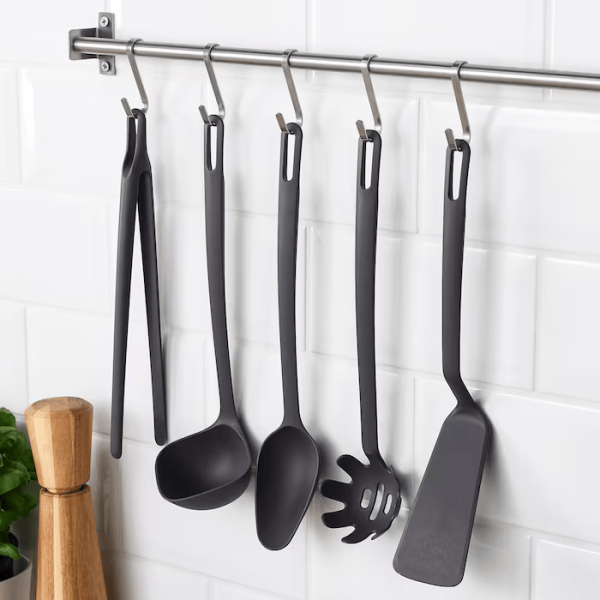 FULLANDAD 5-piece kitchen utensil set (grey)