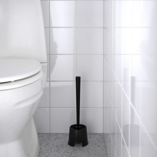 BOLMEN Toilet Brush and Holder